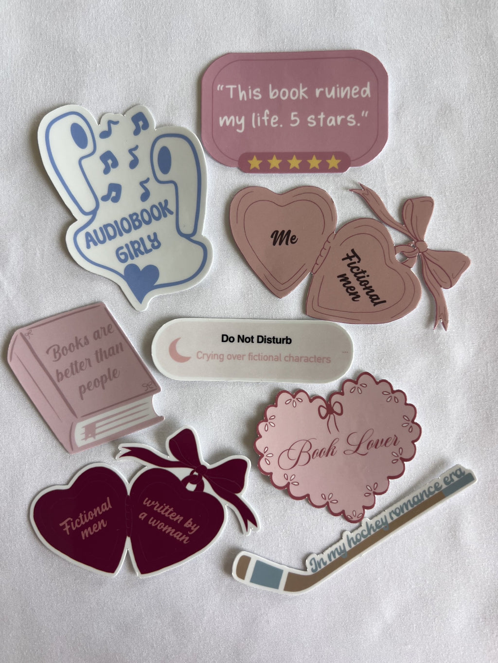 Fictional Men Written By A Woman Sticker