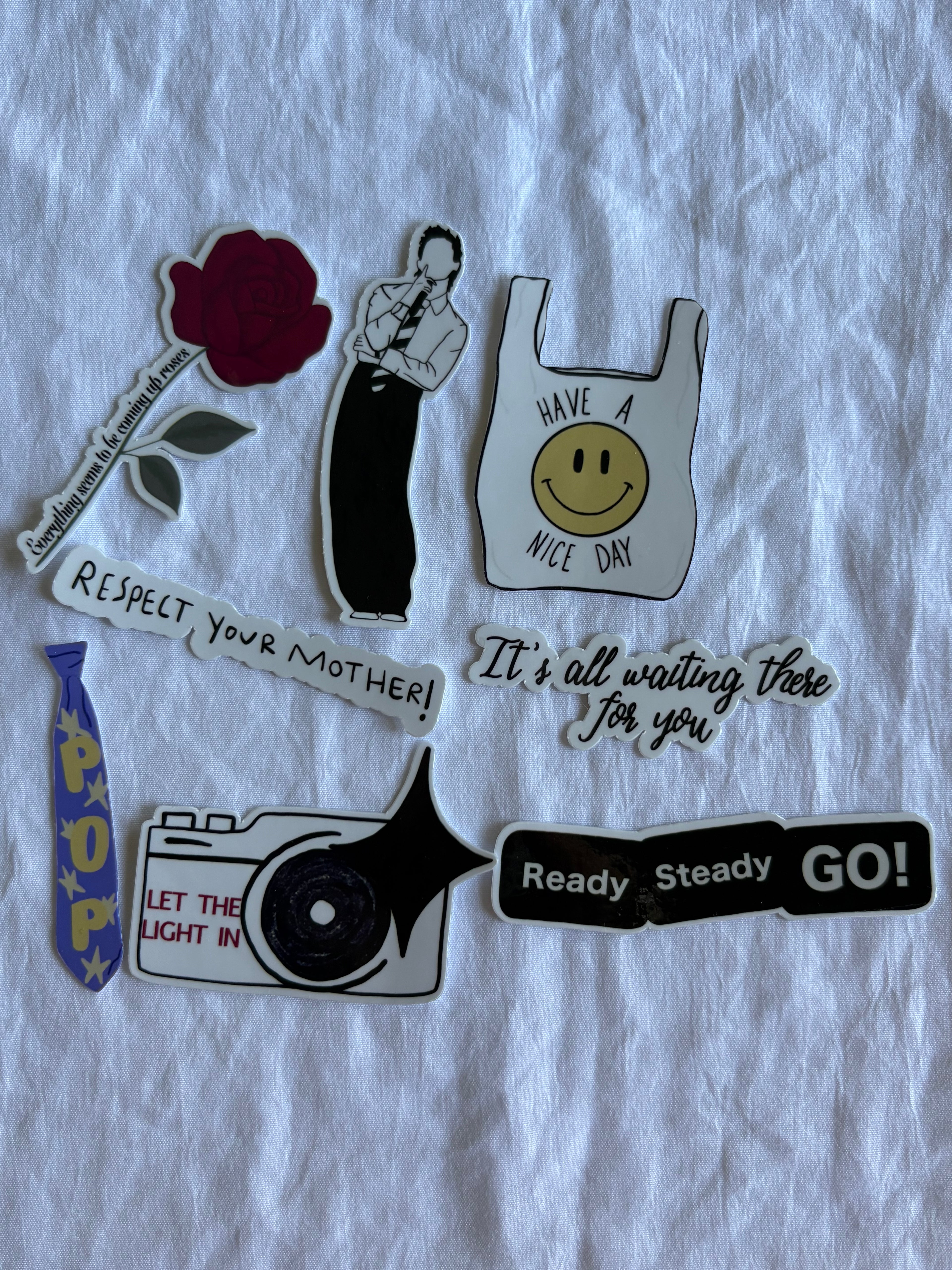 Kiss All The Time. Disco Occasionally. Stickers