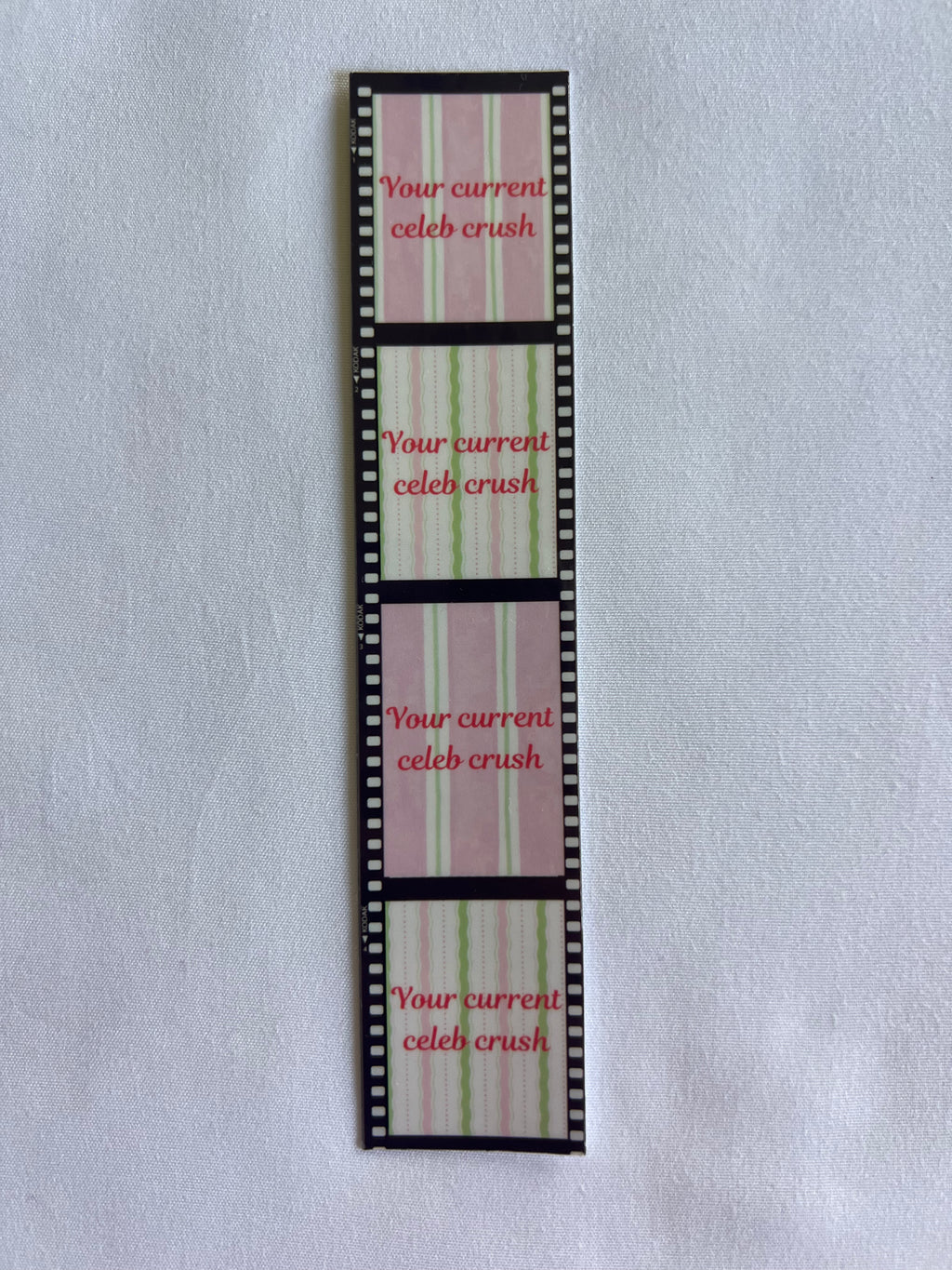 Personalised Photo Strip Sticker