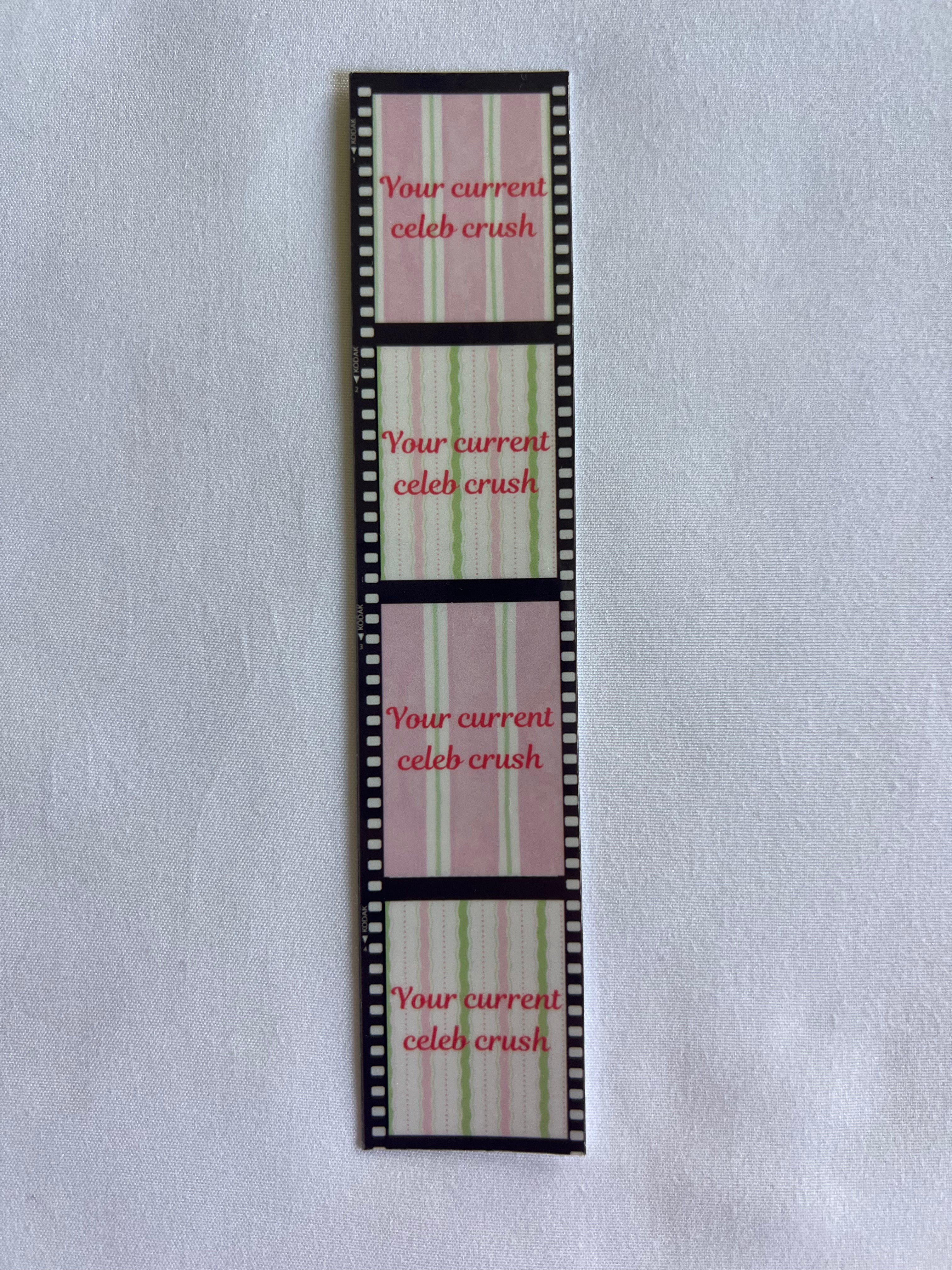 Personalised Photo Strip Sticker