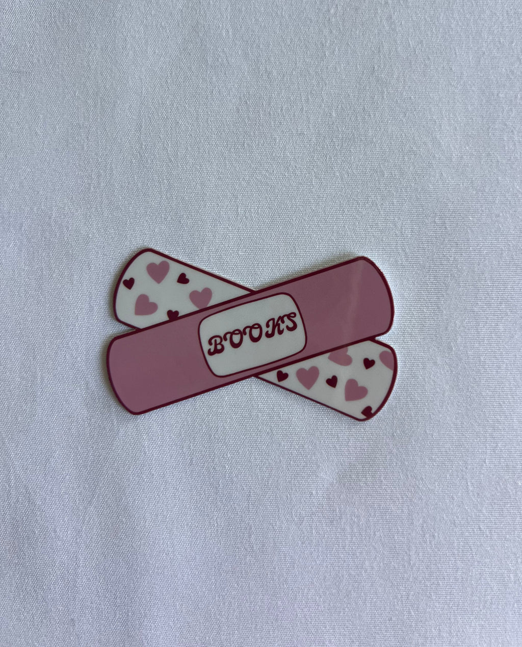 Book Bandaid Sticker
