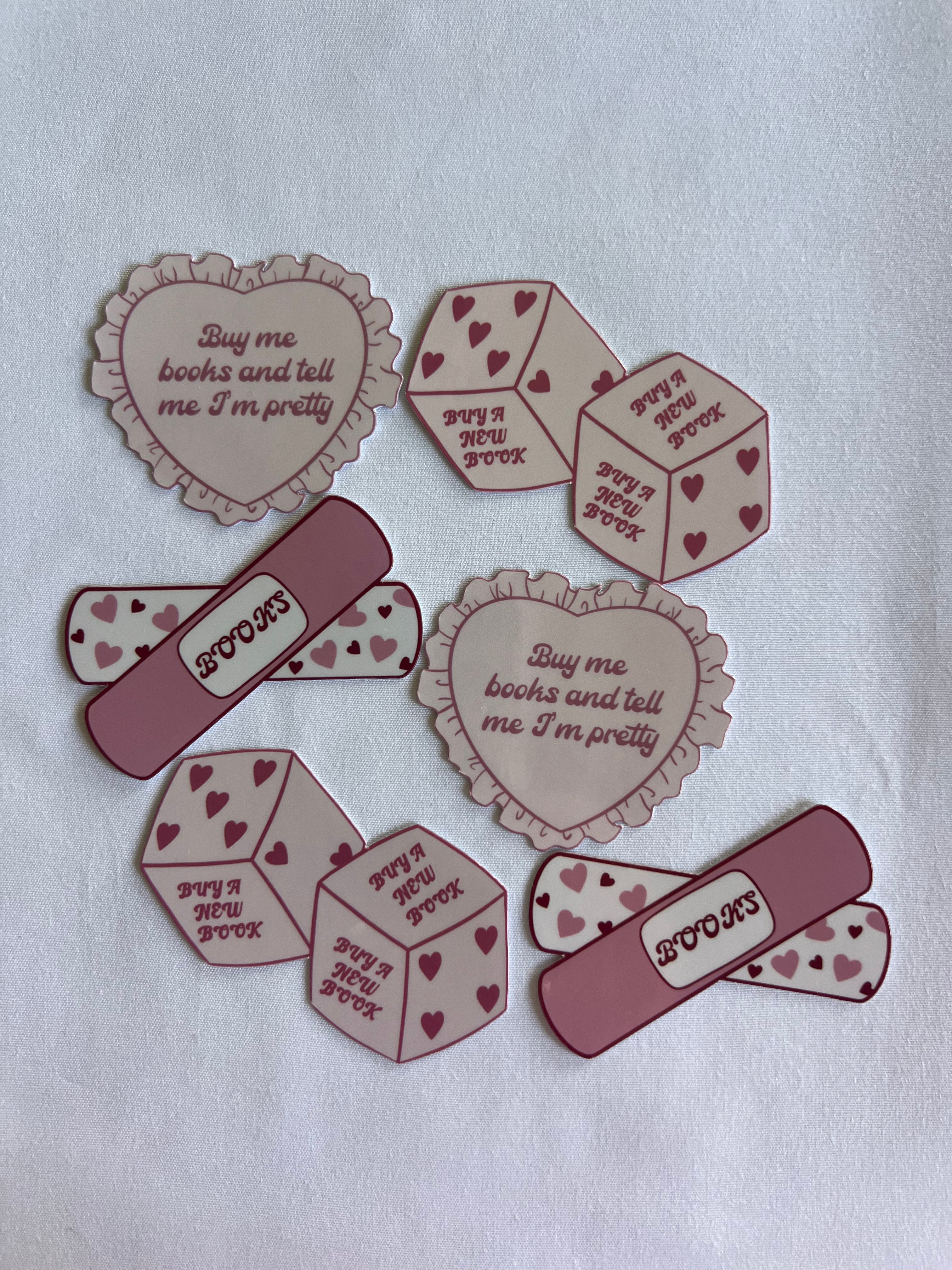 Book Bandaid Sticker