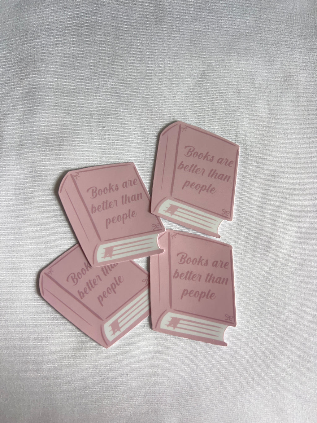 Books Are Better Than People Sticker