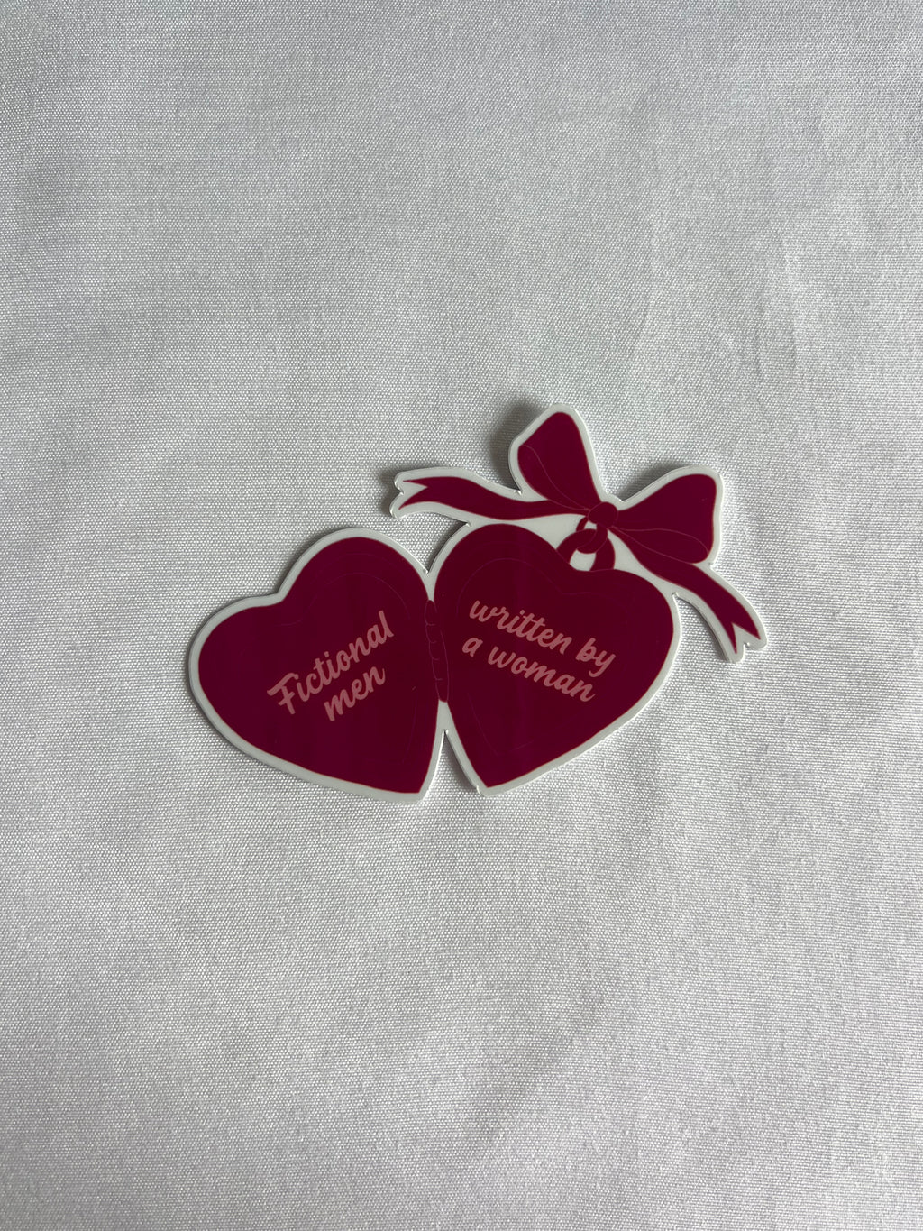 Fictional Men Written By A Woman Sticker