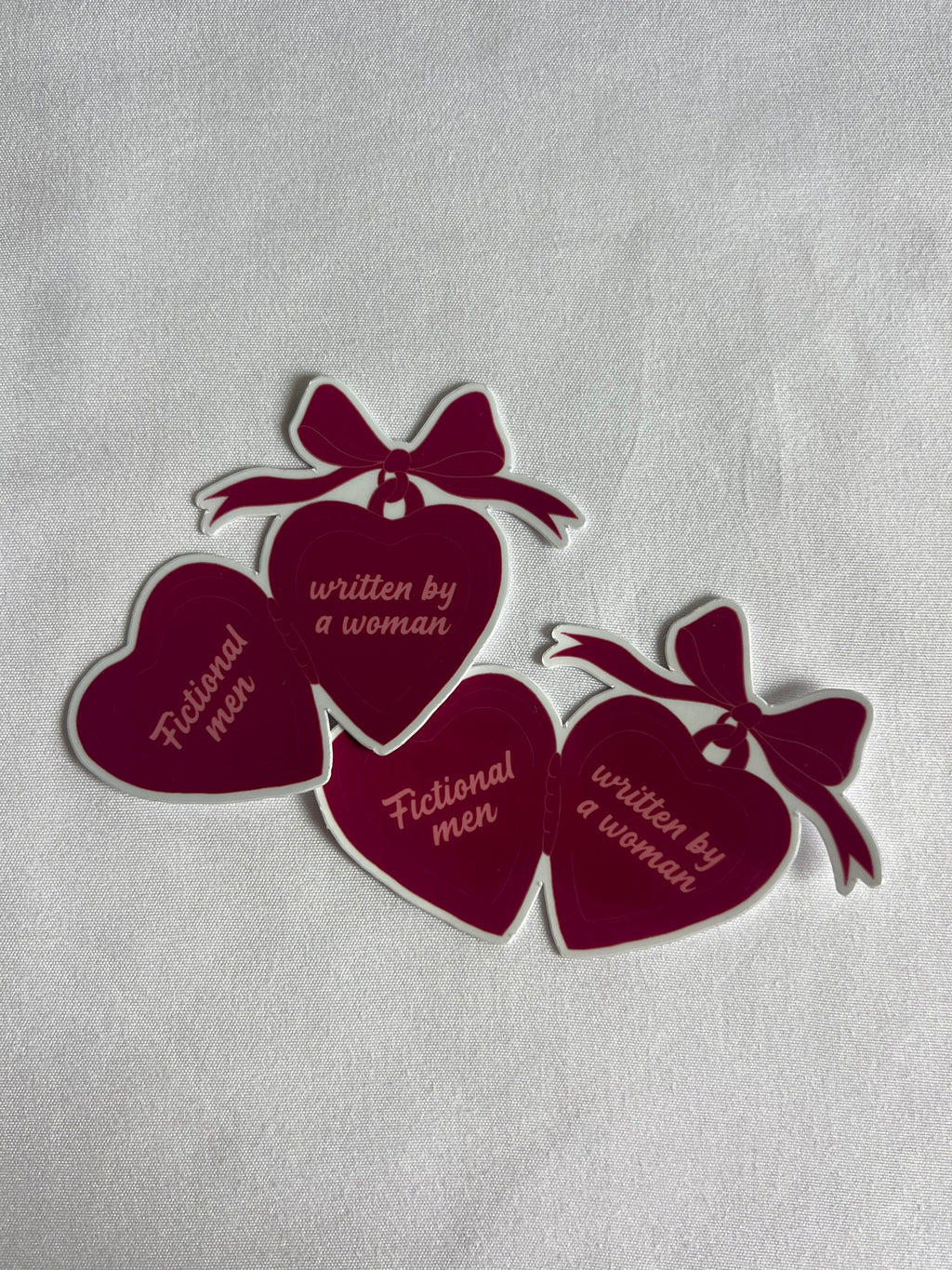 Fictional Men Written By A Woman Sticker