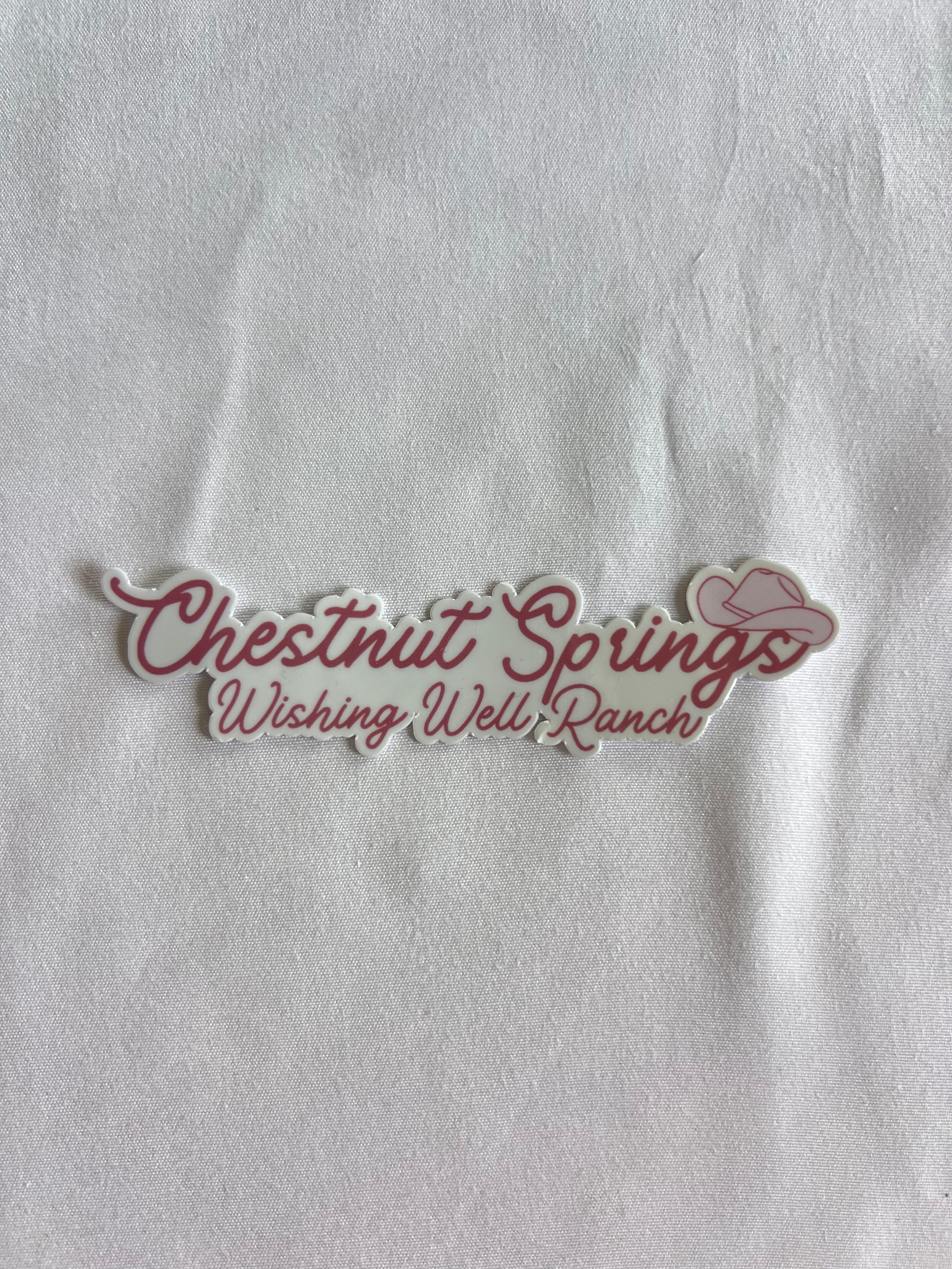 Chestnut Springs Sticker