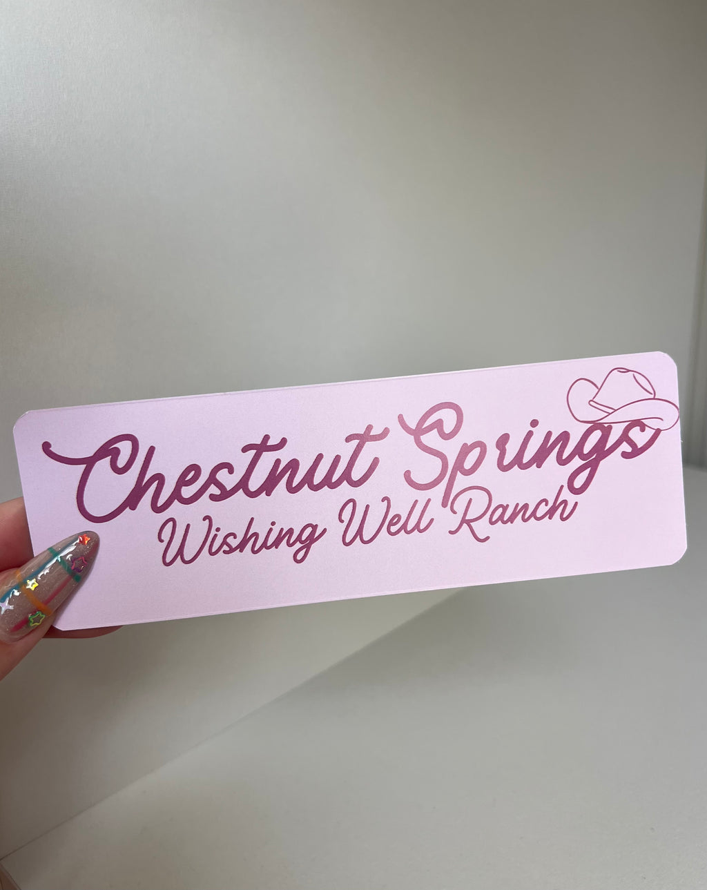 Chestnut Springs Bookmark