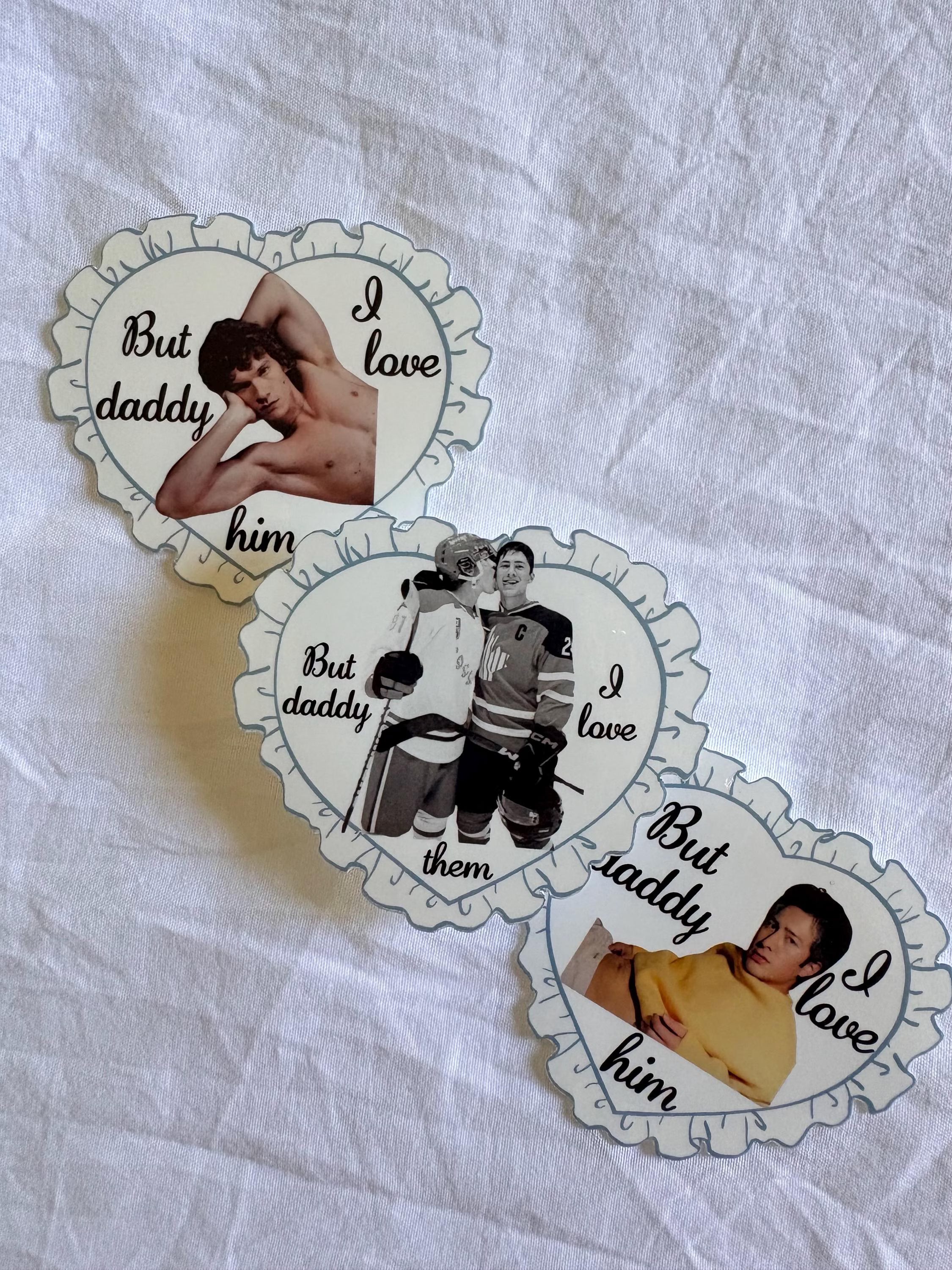 'But Daddy I Love Them' Heated Rivalry Sticker