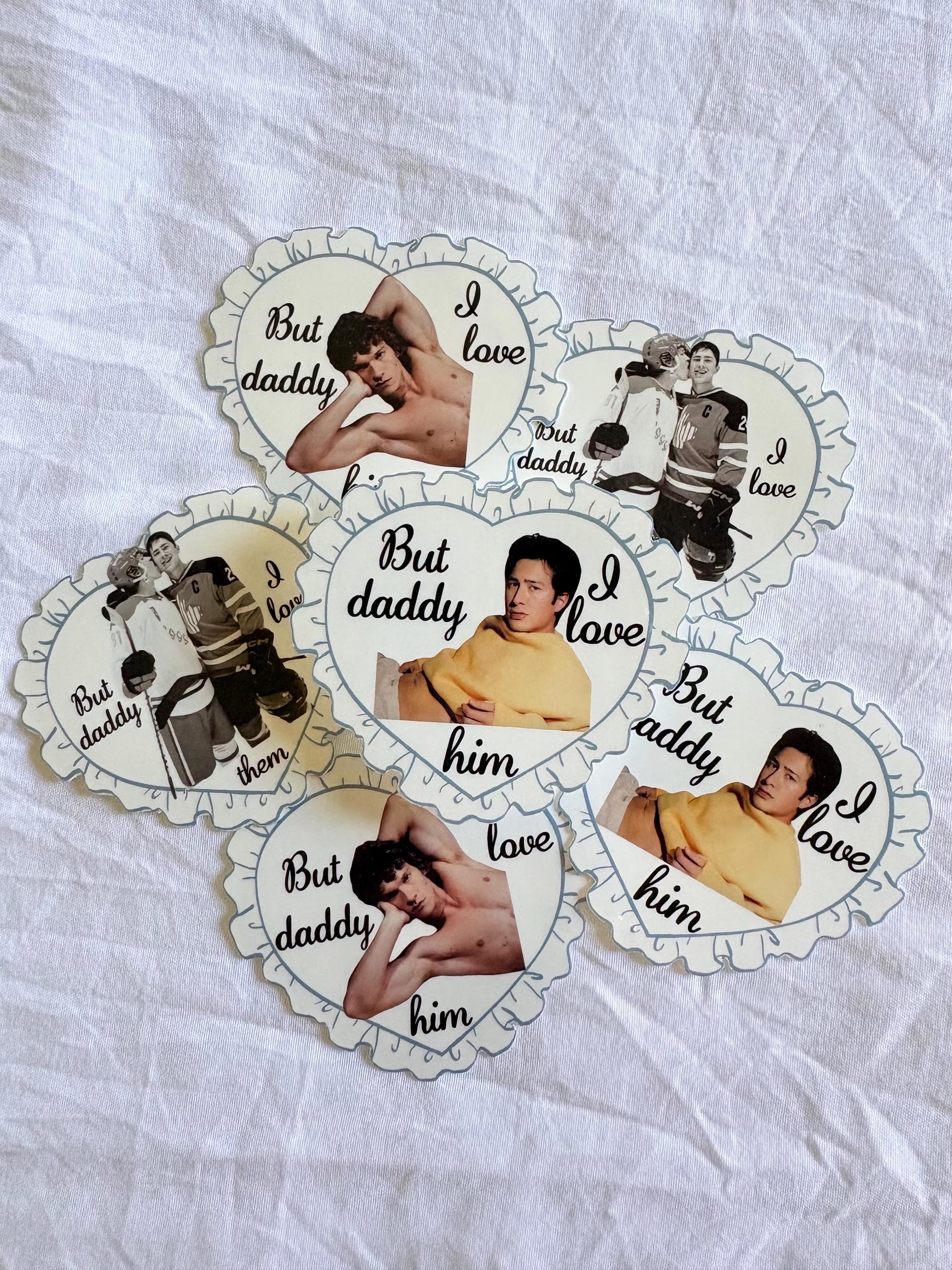 'But Daddy I Love Them' Heated Rivalry Sticker