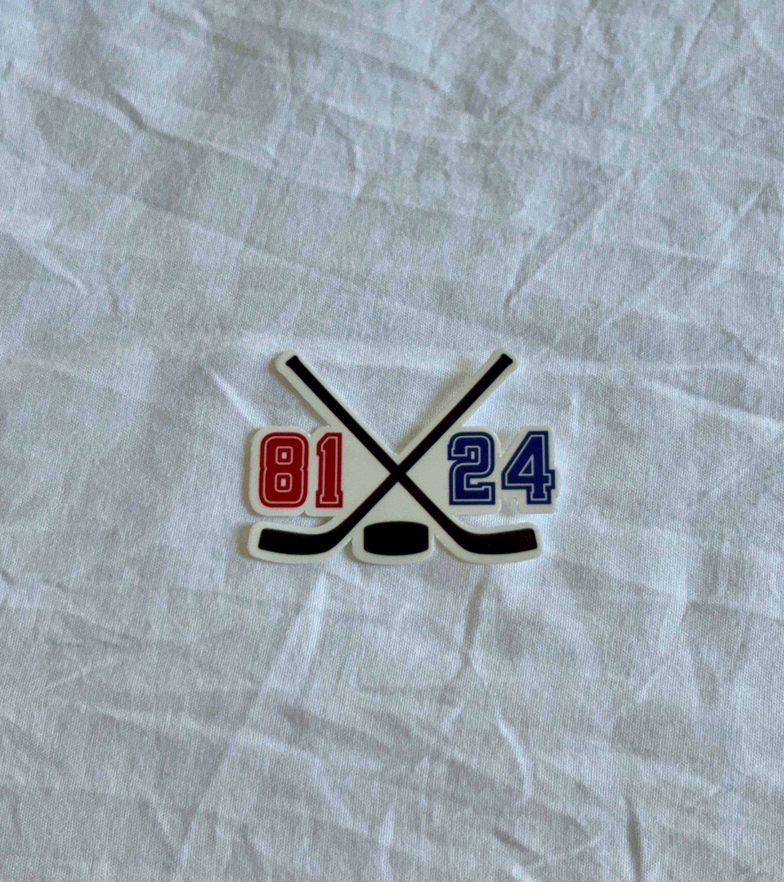 Heated Rivalry Hockey Numbers Sticker